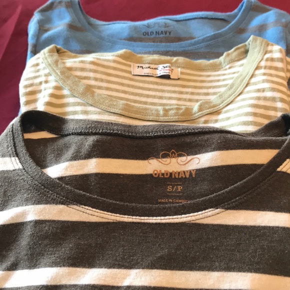 A Trio of Long Sleeve Striped T’s! Closet Staples! - Picture 5 of 7